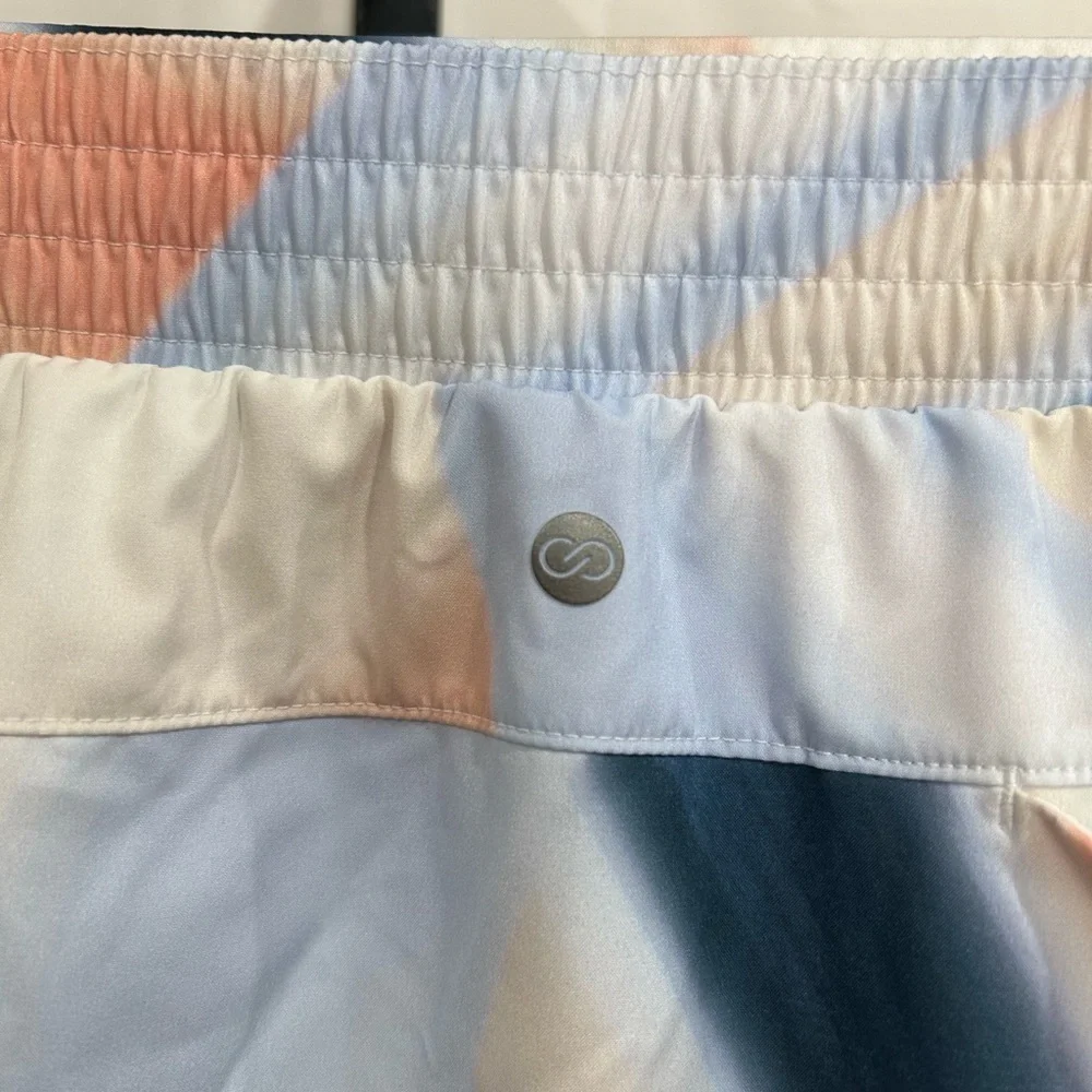 CALIA by Carrie Underwood Women's Skort in Blue and Cream NWT